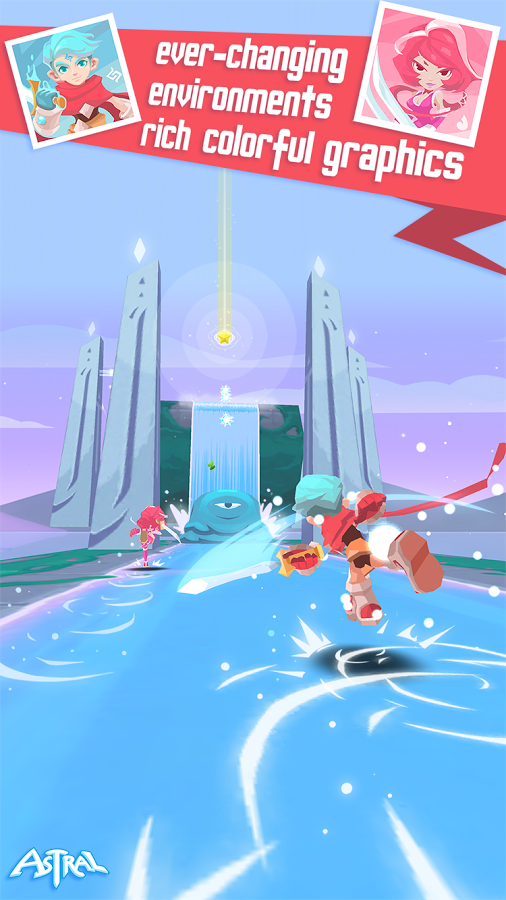 Astral Origin is an arcade runner android game Astral: Origin MOD APK