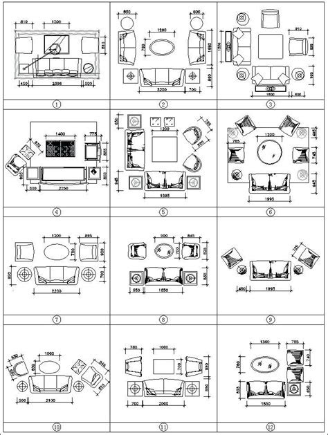 sofa cad block elevation  sofas  home