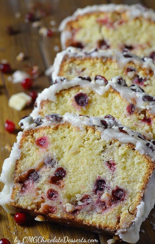 Christmas Cranberry Pound Cake | Chocolate Dessert Recipes ...