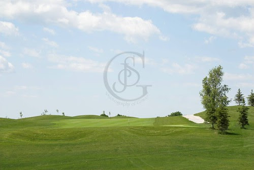 A golf course near Orillia