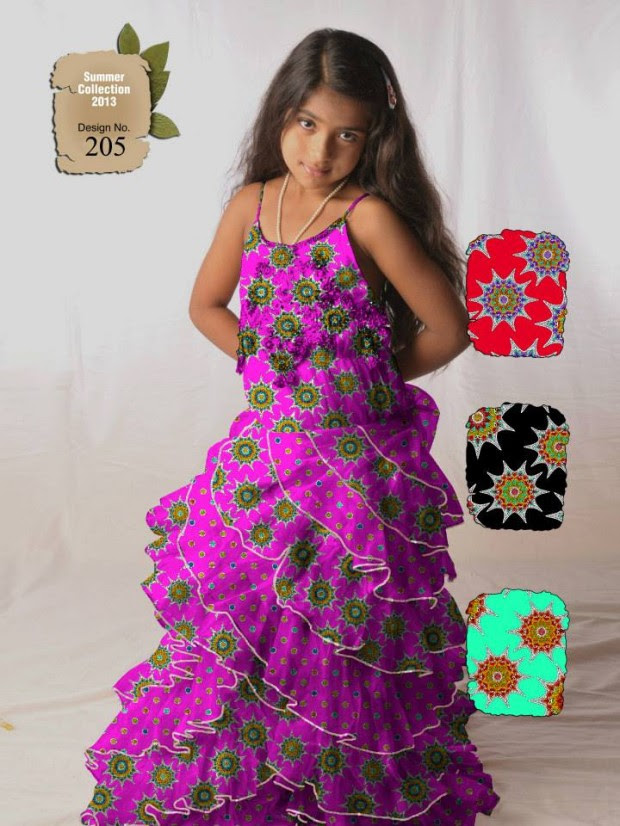 Kids-Childrens-Summer-Casual-Party-Wear-Dresses-Collection-2013-By-Al-Hamra-Fabric- Kids-Childrens-Summer-Casual-Party-Wear-Dresses-Collection-2013-By-Al-Hamra-Fabric-