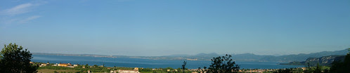 view from home of the garda lake