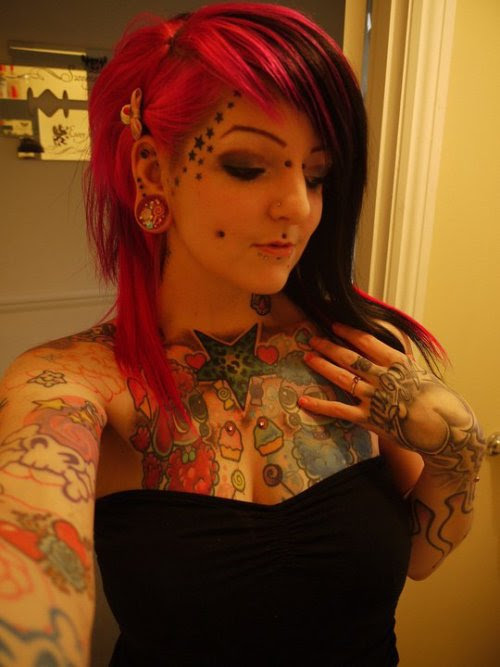 tattoed girl