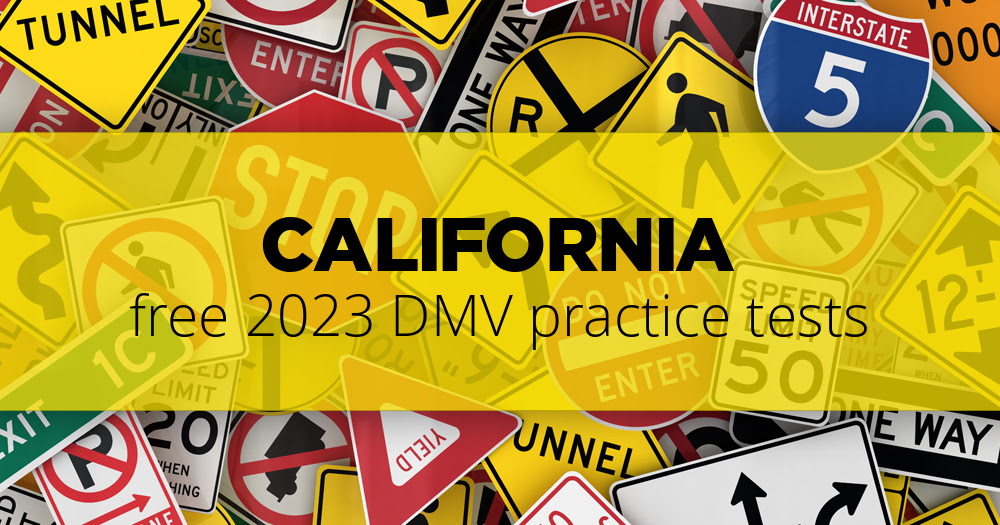 Free California Dmv Practice Test 2021 Ca
