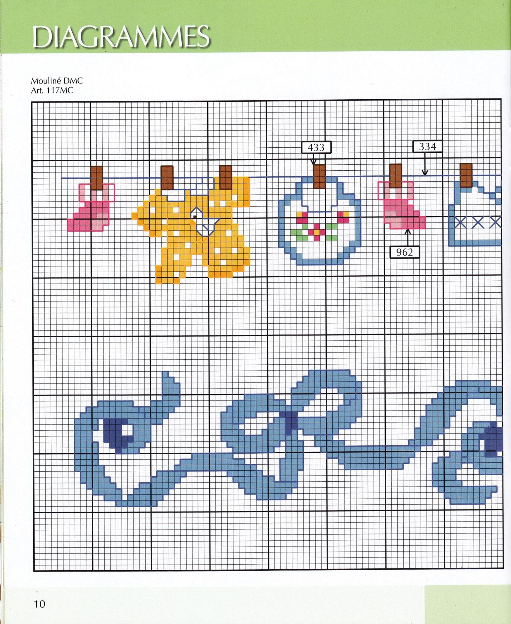 Motivos para Babetes - Flores, casinhas, comboios ...