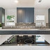 Arctic White Solid Surface Countertop / Arctic white solid surface countertop.