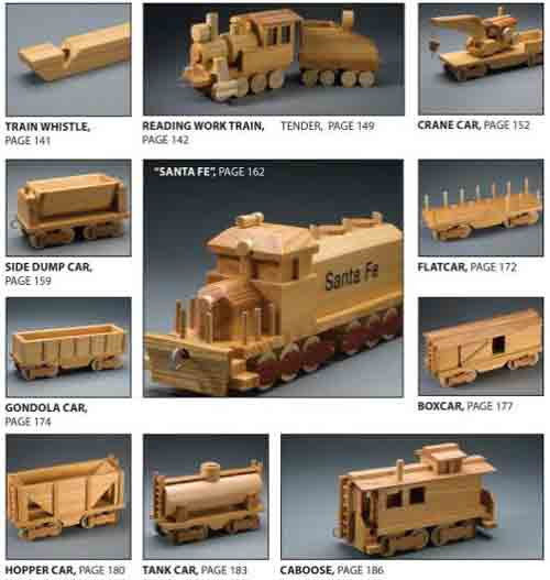 Wooden Toy Trains