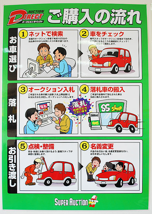 沖縄 名護市で中古車販売やオークション代行 車探しの専門店 スーパーオークション