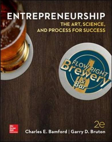 ENTREPRENEURSHIP: The Art, Science, and Process for Success