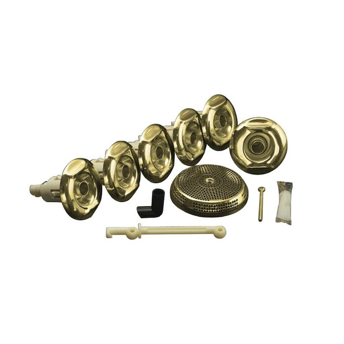 KOHLER Whirlpool Trim Kit with Six Jets, Vibrant Polished ...