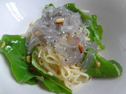 生シラス 冷製パスタほか 遊魚