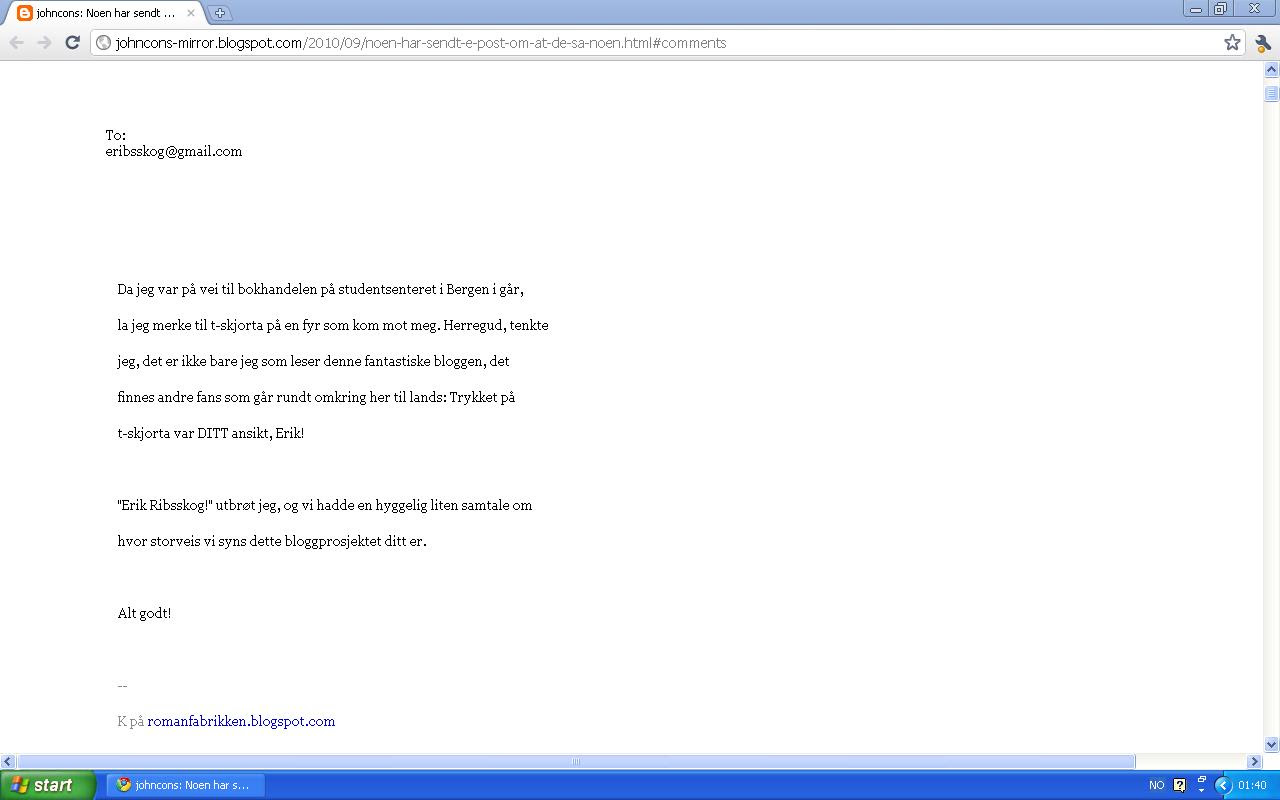mer om forfatter student blogg