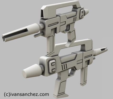gm quel gundam 3d mesh sandrum