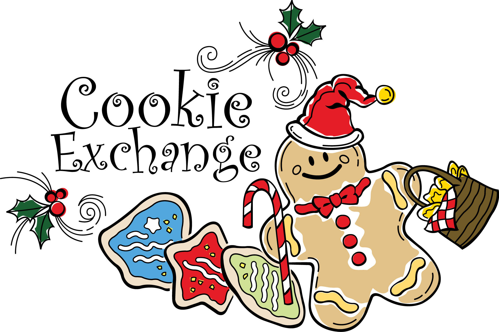 christmas cookie exchange clipart - Clip Art Library