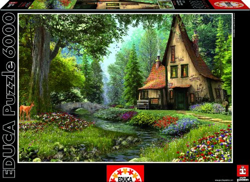 Educa Borras - 15543 - Puzzle - Maison de Livre de Contes - 6000 Pièces
