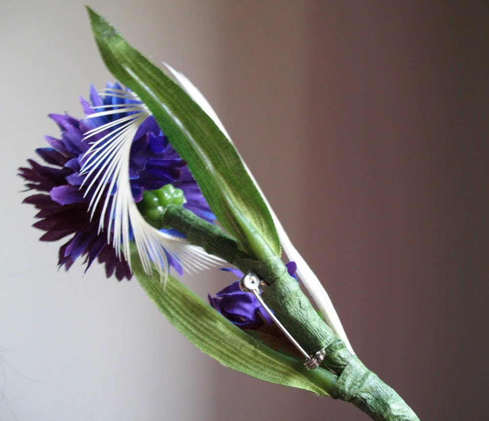On your  heart..Cornflower is magic