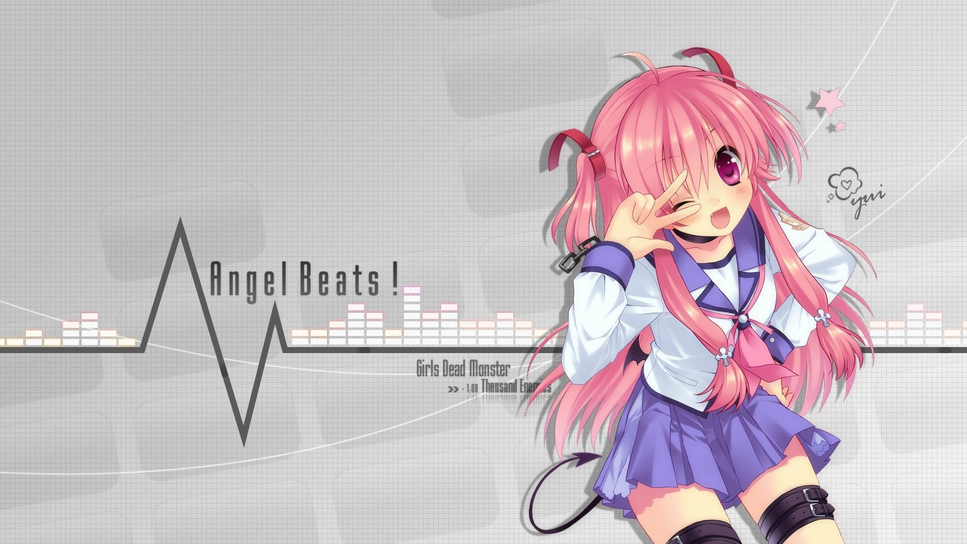 エンジェル Beats エンジェル Beats エンジェル ビーツ 壁紙 ファンポップ