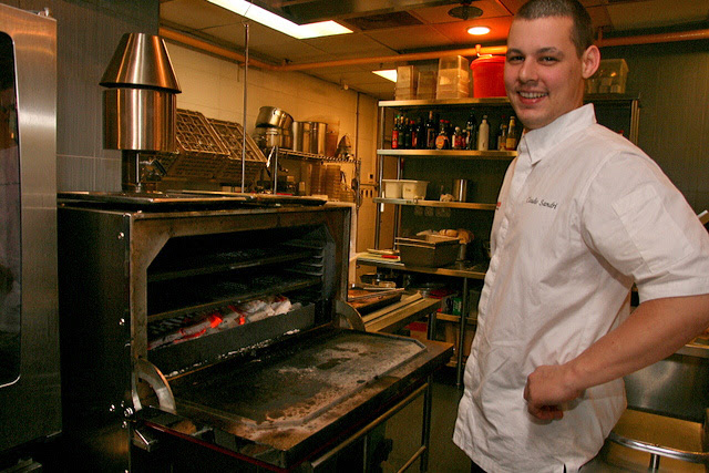 The young and talented Chef Claudio Sandri