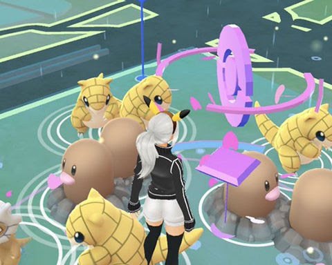 ポケモンgo 色違いディグダ湧いている アースデイボーナス地面タイプ爆湧きで砂飴2倍 ポケモンgo速報まとめ