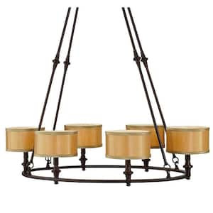 Home Decorators Collection Denholm Collection 6-Light Bronze ...
