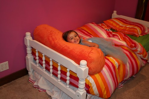 Room Redo--1st Big Girl Bed