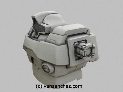 mobile suit gundam 0083 stardust memories rick dom xamel 3d mesh cg sandrum
