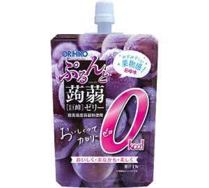 ぷるんと蒟蒻ゼリースタンディング カロリーゼロ 巨峰 商品紹介 オリヒロ株式会社 Orihiro 健康食品