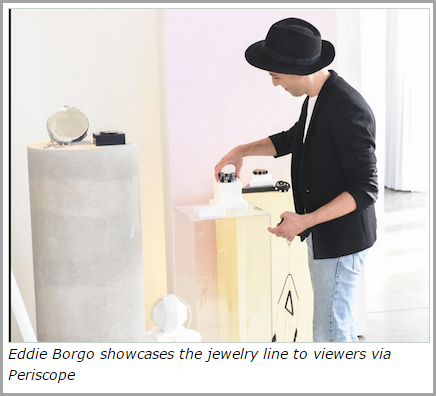 teasing exclusive product launch info for Periscope brand