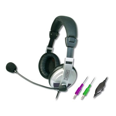 High Comfort Headset with Microphone and Volume Control