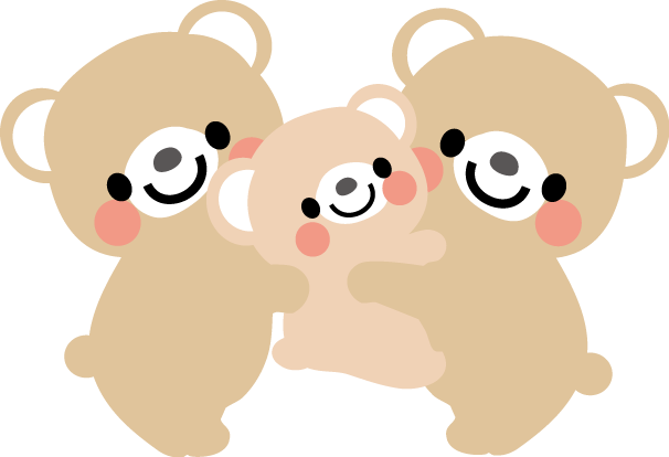 かわいいイラスト クマ 無料イラスト フリー素材