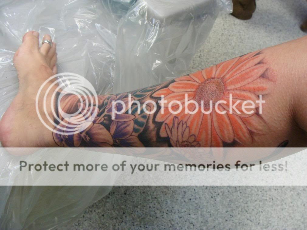 flower In Loving Memory Tattoo art designs for girls