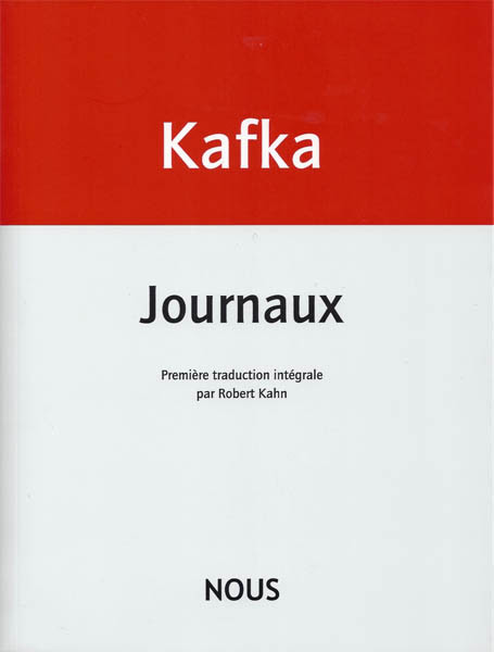 Editions Nous Kafka Journaux
