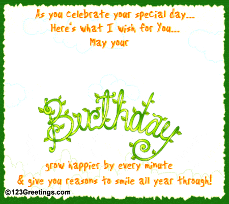 birthday wishes for wife. Wish happiness