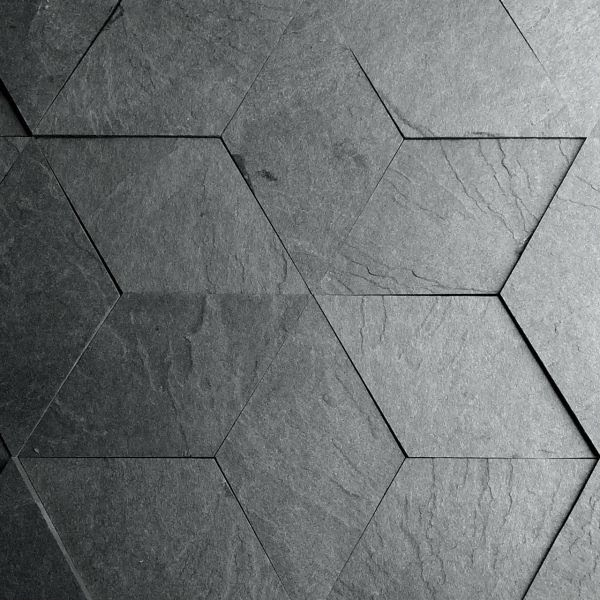 Recycled scrap paper laminate used to make tiles that look ...
