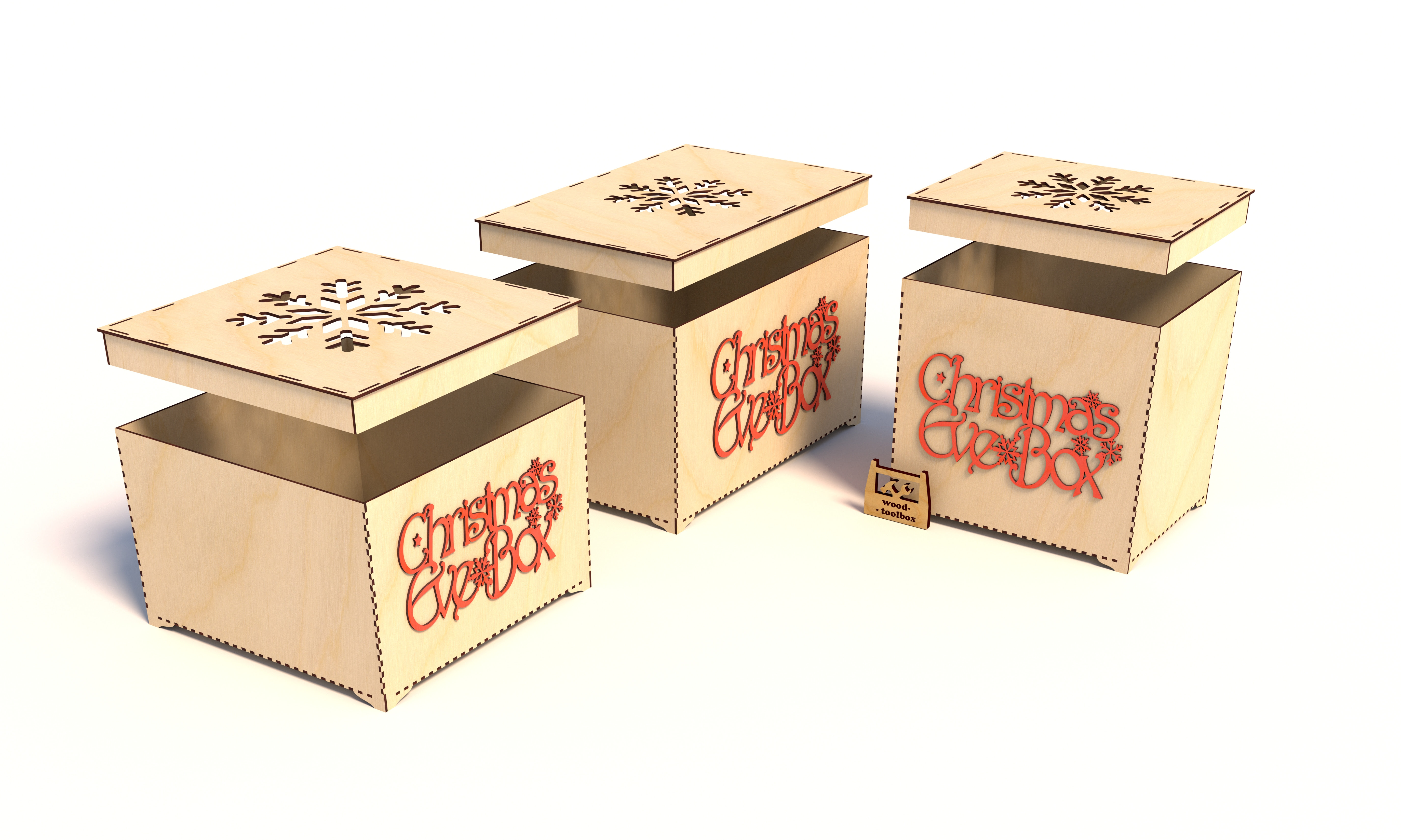 Download Christmas Eve Box - Digital files - wood-toolbox
