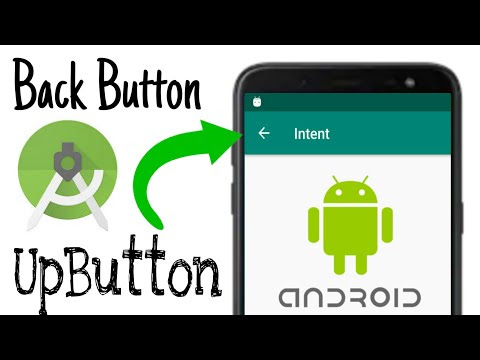 How to Add an Up Button to the AppBar - Android Studio Tutorial