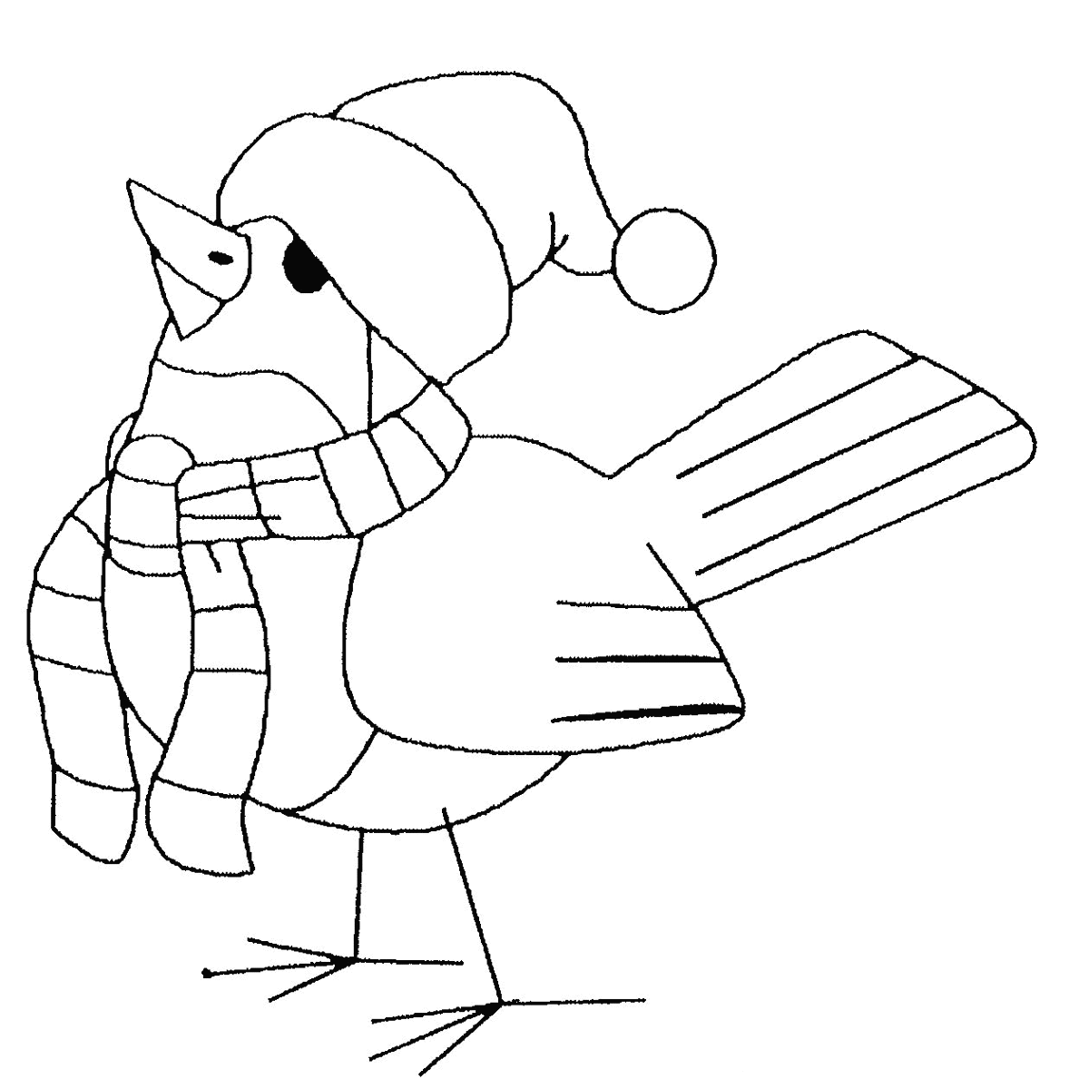 Coloriages d hiver