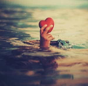 Holding heart