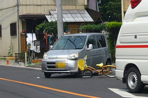 自転車いじり日記 自転車事故遭遇