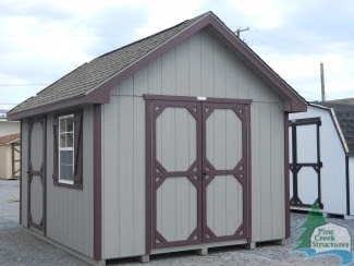 Cape Cod Style Sheds