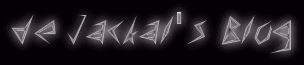 de Jackal's Blog