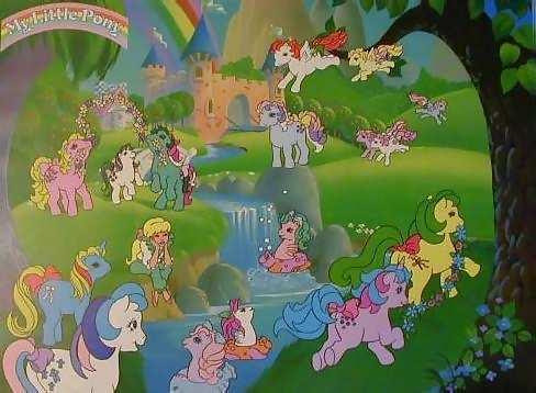 Time and a crayon  My Little Pony (1984)