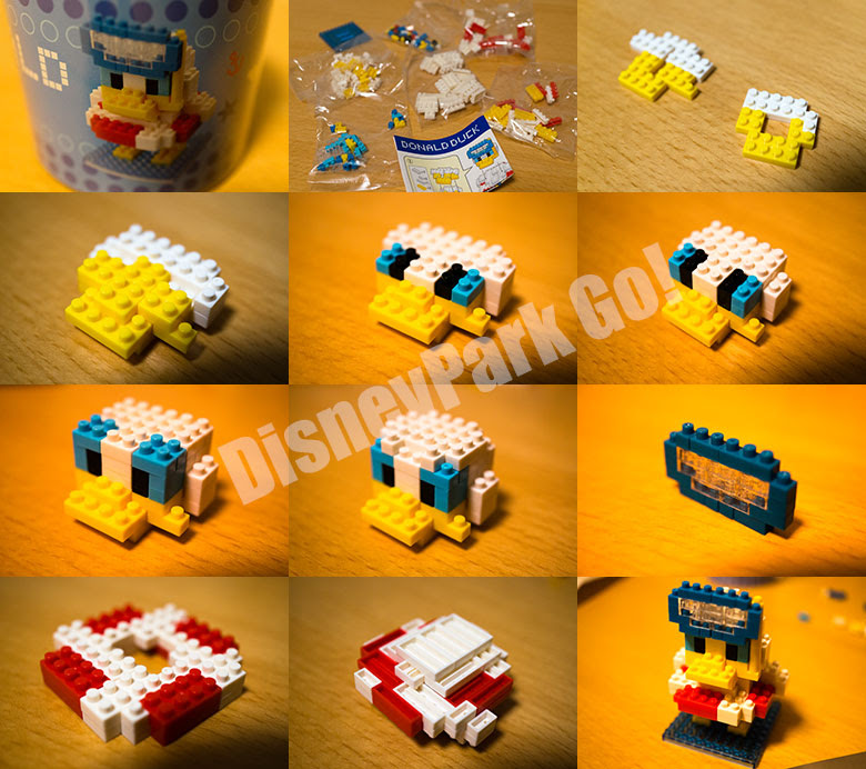 初めてナノブロックを作ってみた ドナルド スイムバージョン Disneypark Go