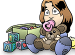 Peke, dibujo infantil