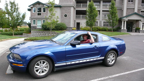 our ridiculous rental car