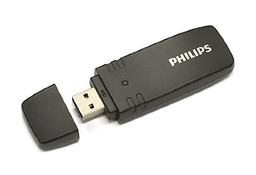 Philips PTA01/00 Adaptateur USB sans fil (Dongle) pour Téléviseurs Philips