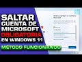 Saltar Inicio Obligatorio de Sesión de cuenta Microsoft en Windows 11 💻