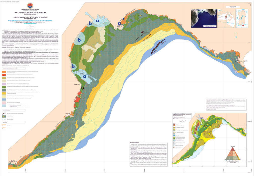 Mappa Fondali Marini Sardegna