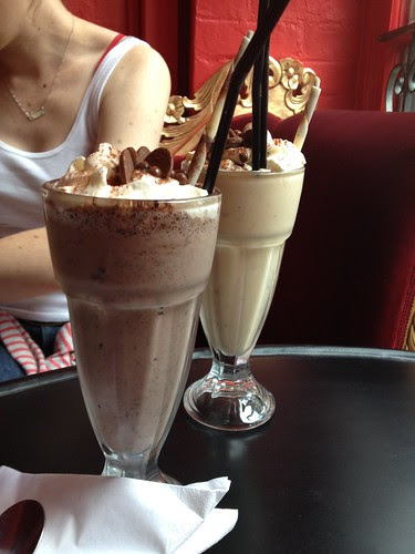 Milkshakes at Choccywoccydoodah