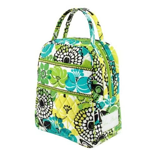 Amazon: Vera Bradley Lime's Up Lunch Bunch Lunch Box or Cosmetic ...